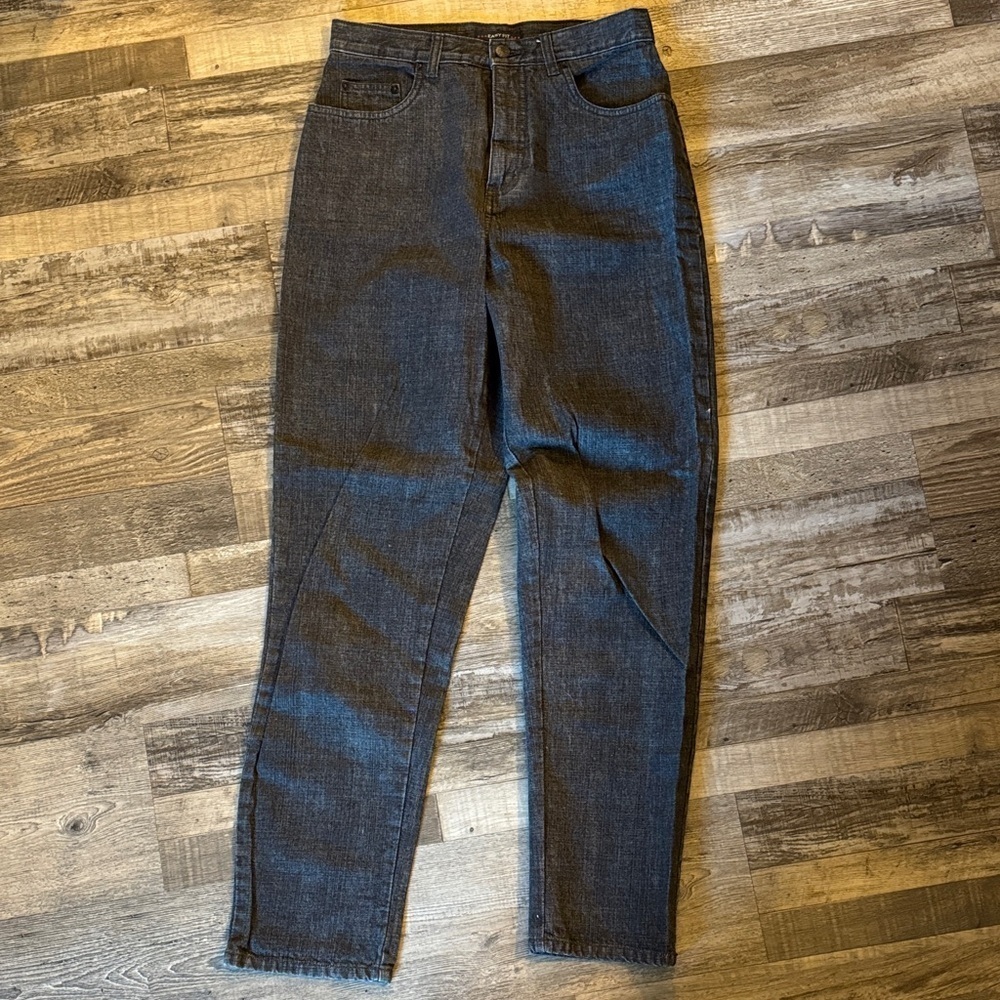 Bill Blass High Rise Charcoal Women's Jeans / DG106